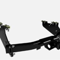 B&W Class V Trailer Hitch, 2" Receiver, 16,000 lb Capacity, Black Powder Coated