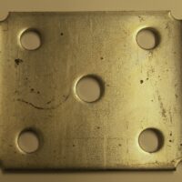 AP Products Leaf Spring Mounting Plate, 2 Inch, Black