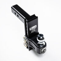 Blue Ox Adjustable Ball Mount, 2" Receiver, 10,000 lb GTW, 7" Drop
