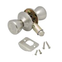 AP Products Interior Passage Door Lock, Silver