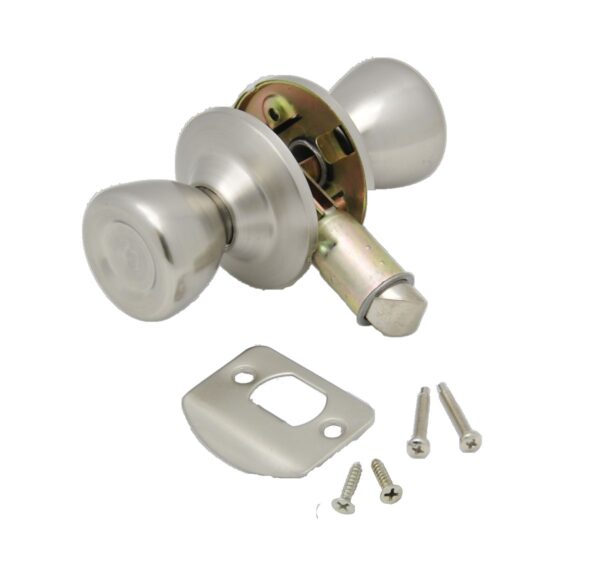 AP Products Interior Passage Door Lock, Silver
