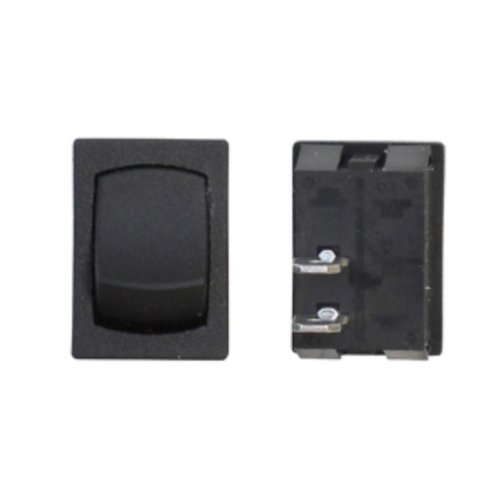 Valterra Mini Push Button Switch, SPST, Momentary, 16A, Black