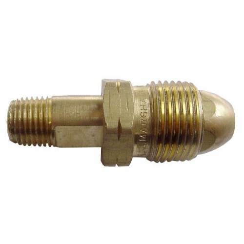 Marshall Excelsior Propane Adapter Fitting, POL to 1/4-inch Male, Straight
