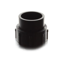 LaSalle Bristol 1-1/2 Inch Cleanout Adapter, Female Spigot x Thread, Black