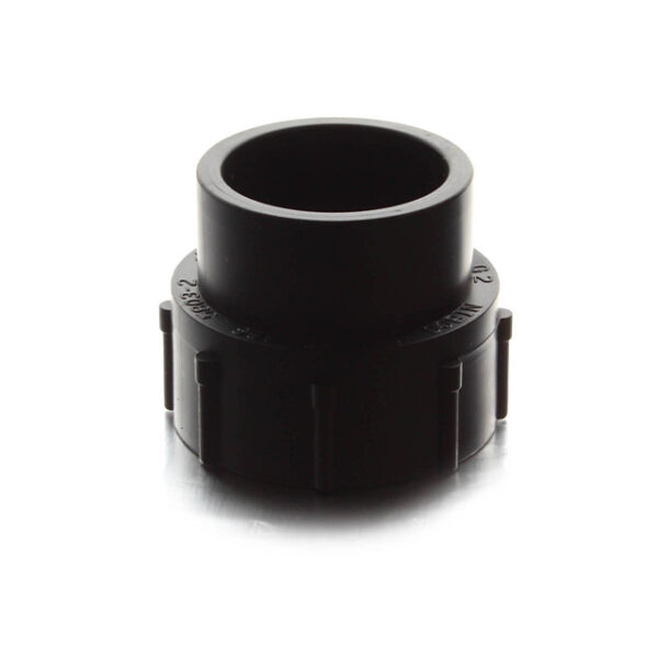 LaSalle Bristol 1-1/2 Inch Cleanout Adapter, Female Spigot x Thread, Black