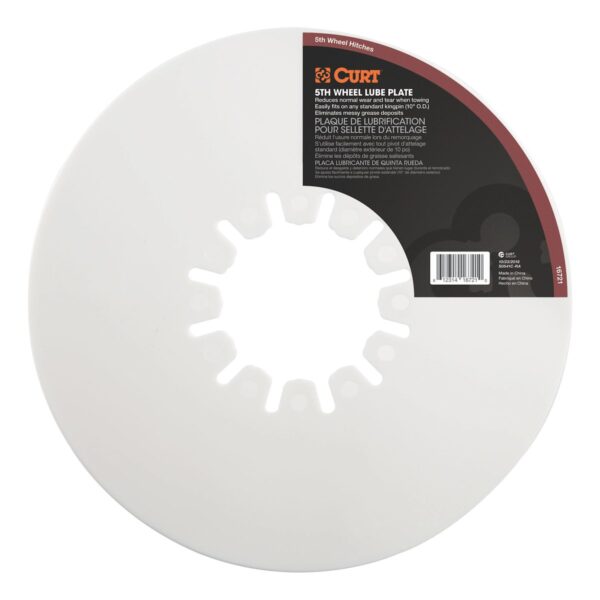 CURT 10 Inch Fifth Wheel Kingpin Lube Plate
