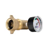 Camco Fresh Water Pressure Regulator, 40-50 PSI, with Gauge