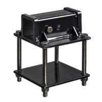 Stromberg Carlson Bike Rack Bumper Mount Adapter, 4-Inch, Black