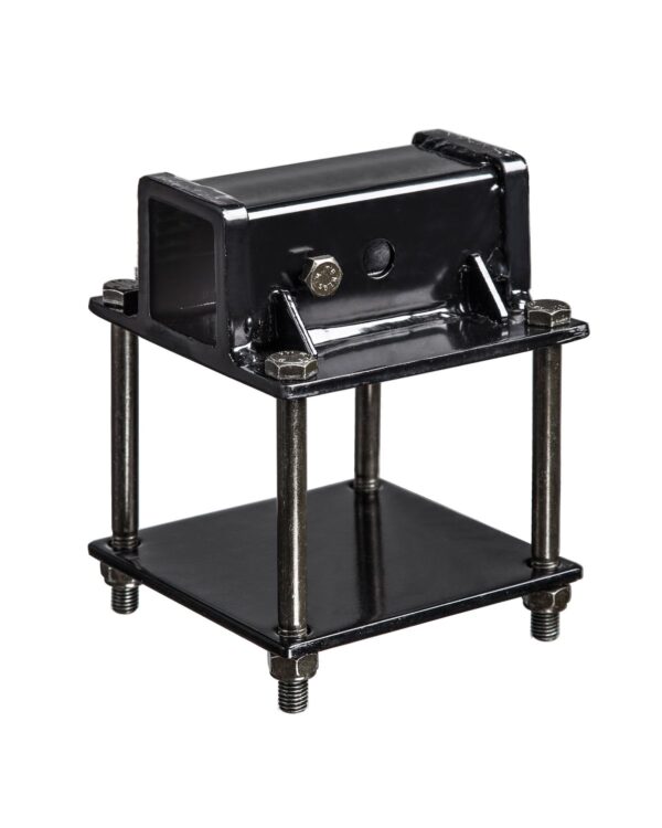 Stromberg Carlson Bike Rack Bumper Mount Adapter, 4-Inch, Black