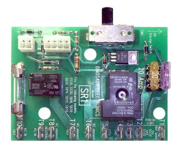 Dinosaur Electronics Refrigerator Power Supply Board, Dometic Servel S520–S830