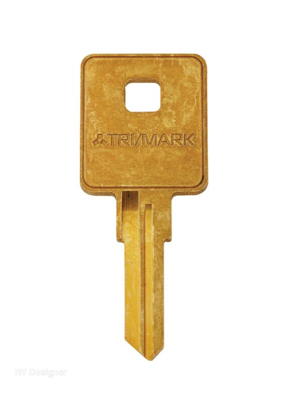 RV Designer Trimark Blank Key for Deadbolt Locks