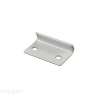 RV Designer Pop Up Camper Latch, Zinc Plated, White