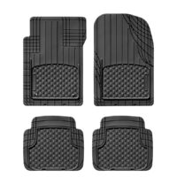 WeatherTech All-Weather Trim-to-Fit Floor Mat, Black, 4-Piece Set