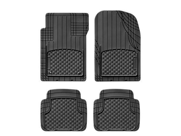WeatherTech All-Weather Trim-to-Fit Floor Mat, Black, 4-Piece Set