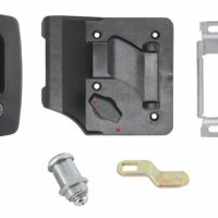AP Products RV Entry Door Paddle Handle, Black