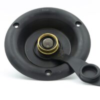 B&B Molders Fresh Water Inlet Black (Recessed Mount, 2-1/2 Inch depth)