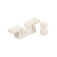 JR Products Folding Door Latch White