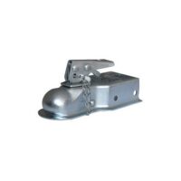 Husky Towing Trailer Coupler Silver, 1-7/8" Ball, 2000 Pound Capacity