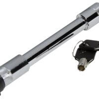 Fastway Locking Hitch Pin, 2-1/2 Inch Receiver, Silver