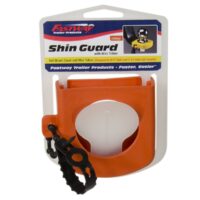 Fastway Trailer Hitch Shin Guard, 2-5/16 Inch Ball, Orange Rubber