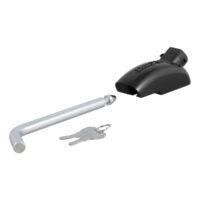 CURT Fifth Wheel Hitch Rail Lock Pin, 1/2-Inch, Aluminium, Silver