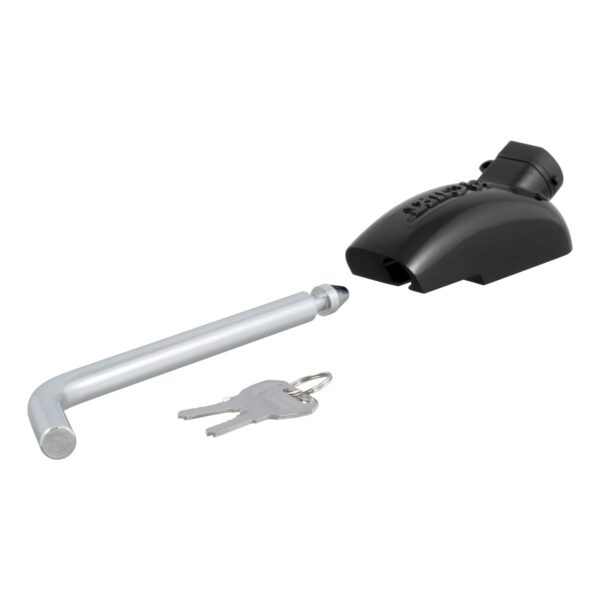 CURT Fifth Wheel Hitch Rail Lock Pin, 1/2-Inch, Aluminium, Silver
