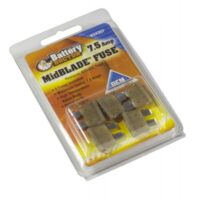 WirthCo Battery Doctor 7.5-Amp ATC Blade Fuse, Brown, Pack of 5
