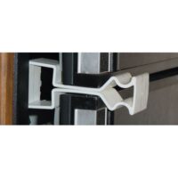 Adjust-A-Brush RV Refrigerator Door Vent Prop, White