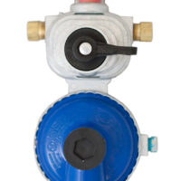 Marshall Excelsior Automatic Changeover Propane Regulator, Low Pressure, 175,000 BTU, Vertical, 2-Stage