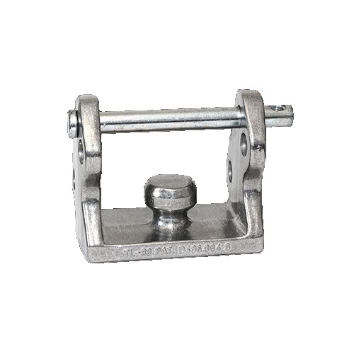 Blaylock Universal Ball and Clamp Coupler Lock, Silver