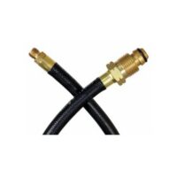 JR Products Propane Hose, 12 Feet, Prest-O-Lite to 1/4 Inch Inverted Flare