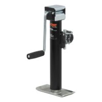 CURT Swivel Trailer Tongue Jack, Side-Wind, 5,000 lb Capacity