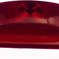 Creative Products Tail Light Lens, Red, Rectangular, 8-5/8 x 3-3/4 in