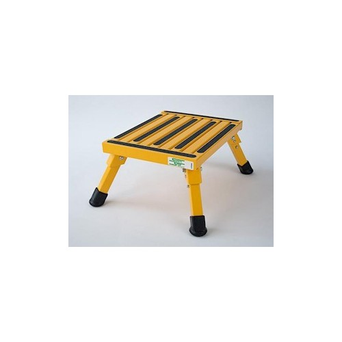 Safety Step Single Step Stool, 14 x 11 x 7 Inches, 1000 Pound Capacity, Yellow