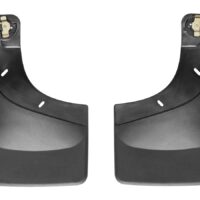 WeatherTech Mud Flap, Contoured Fender, Black Matte, Set of 2