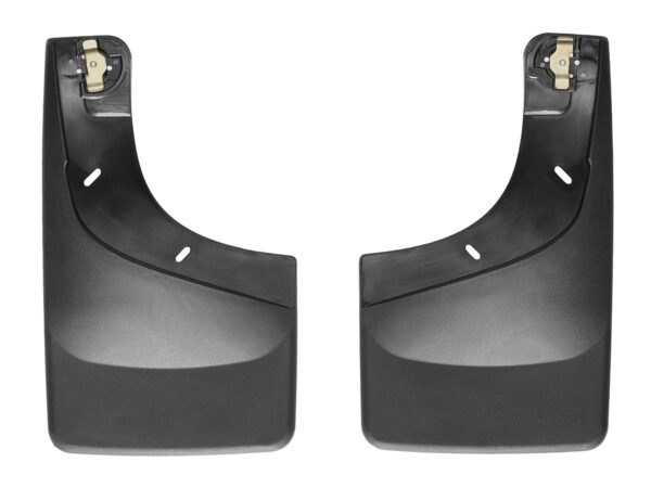 WeatherTech Mud Flap, Contoured Fender, Black Matte, Set of 2