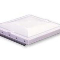 Heng's Roof Vent Lid, 14x14 White with Elixir/Ventline Hinges