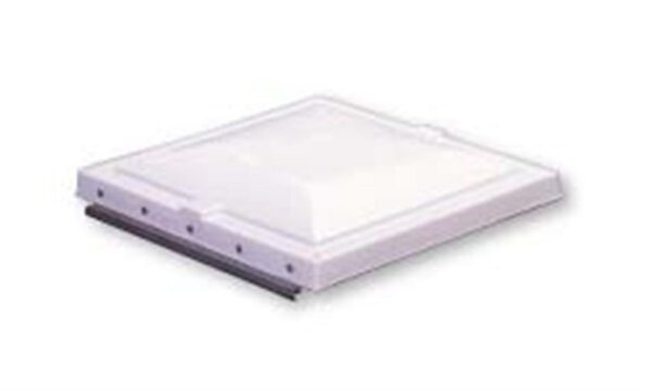 Heng's Roof Vent Lid, 14x14 White with Elixir/Ventline Hinges