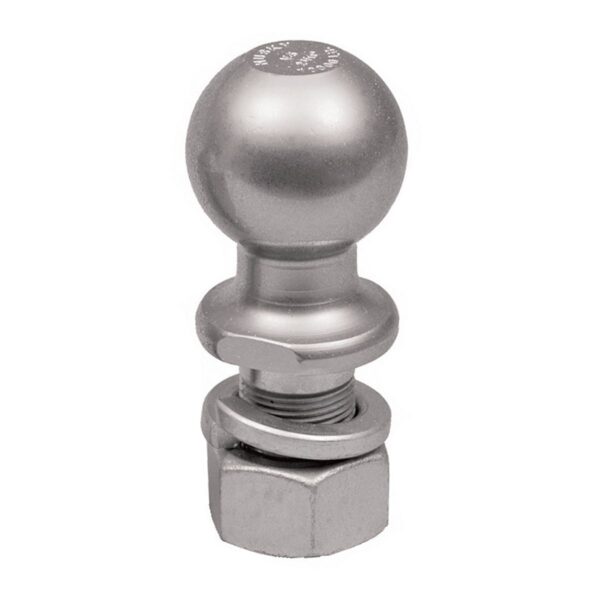 Husky Towing Hitch Ball, 2" Diameter, 7,500 lb, Chrome Plated
