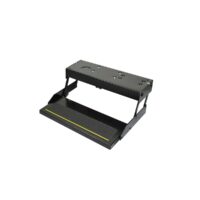 Lippert Kwikee 24 in. Single Electric Entry Step, Black