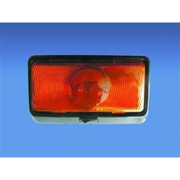 Creative Products Porch Light, Amber, Rectangular, 5.85 x 3.45 in, with Switch