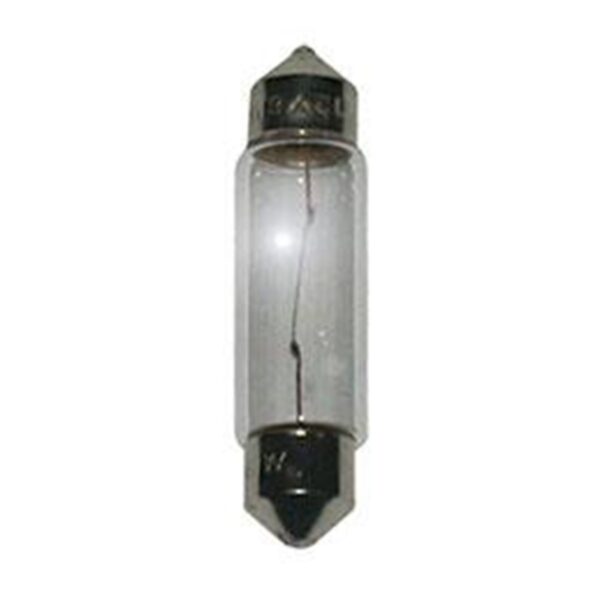 Arcon Courtesy Light Bulb, 6.8W, 12V, Clear, 2 Per Card
