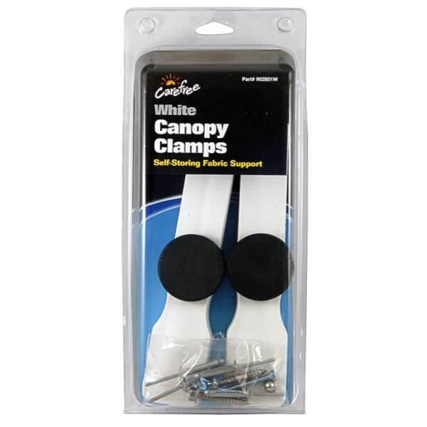 Carefree RV Awning Fabric Clamp, Black, Set of 2