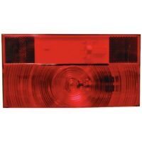Peterson Rectangular Red Incandescent Stop/Tail/Turn Trailer Light