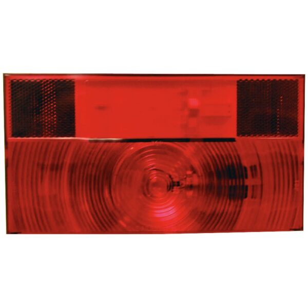 Peterson Rectangular Red Incandescent Stop/Tail/Turn Trailer Light