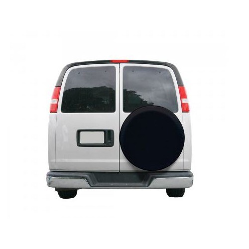 Classic Accessories Spare Tire Cover, Black Vinyl, 26.75-29.75in