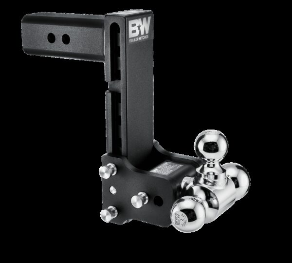 B&W Triple Ball Mount, 2-1/2 Inch Receiver, Swivel, 18,000 Pound Capacity