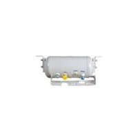 Manchester ASME Steel Propane Tank, 6.7 Gallon, 8 Inch Diameter, 42 Inch, Gray