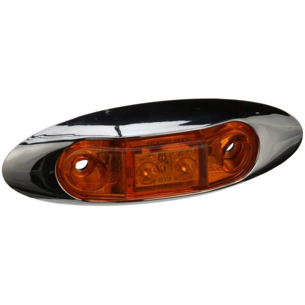 Peterson Oval LED Clearance Light, Amber
