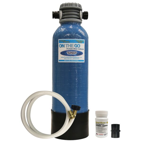 On The Go Portable RV Water Softener, 8,000 Grains